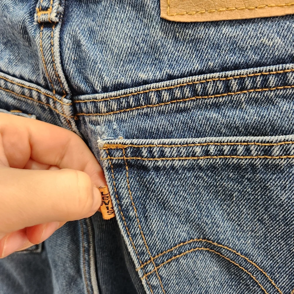 Vintage Levi's Orange Tab Men's Blue Jeans